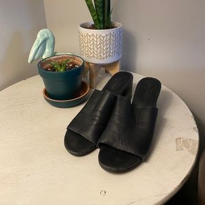 Little Burgundy Slip on Mules